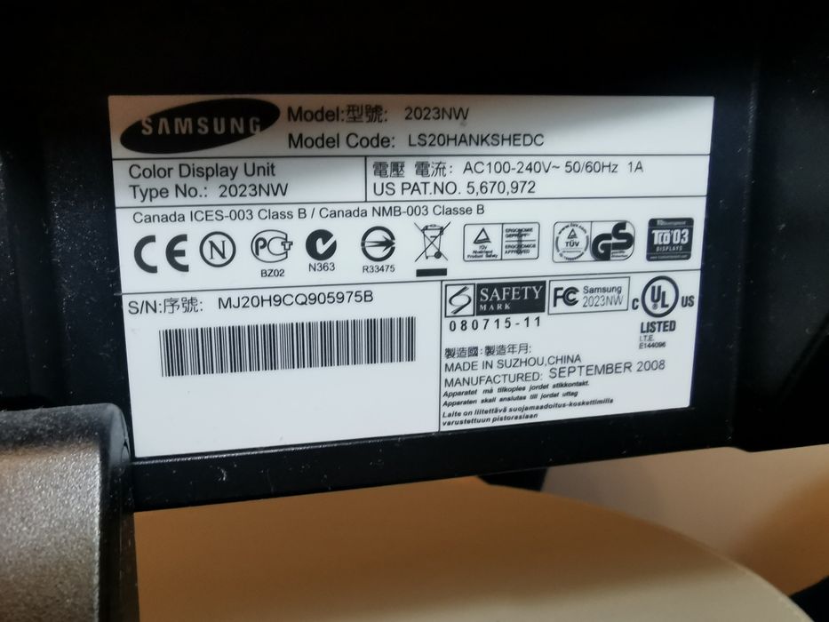 Monitor Samsung 2023 NW