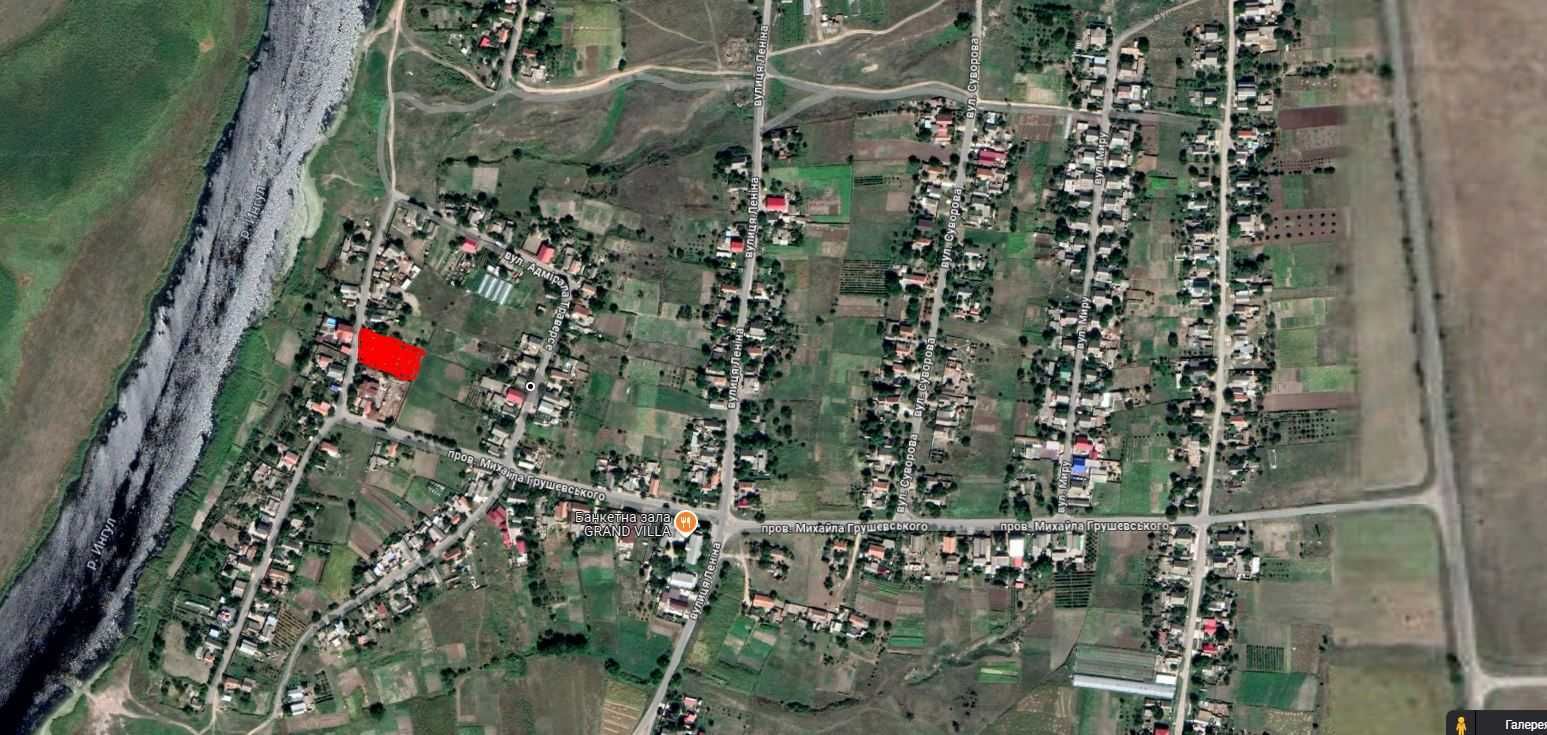 Продам дом в селе Калиновка, участок 14 соток, первая улица от речки