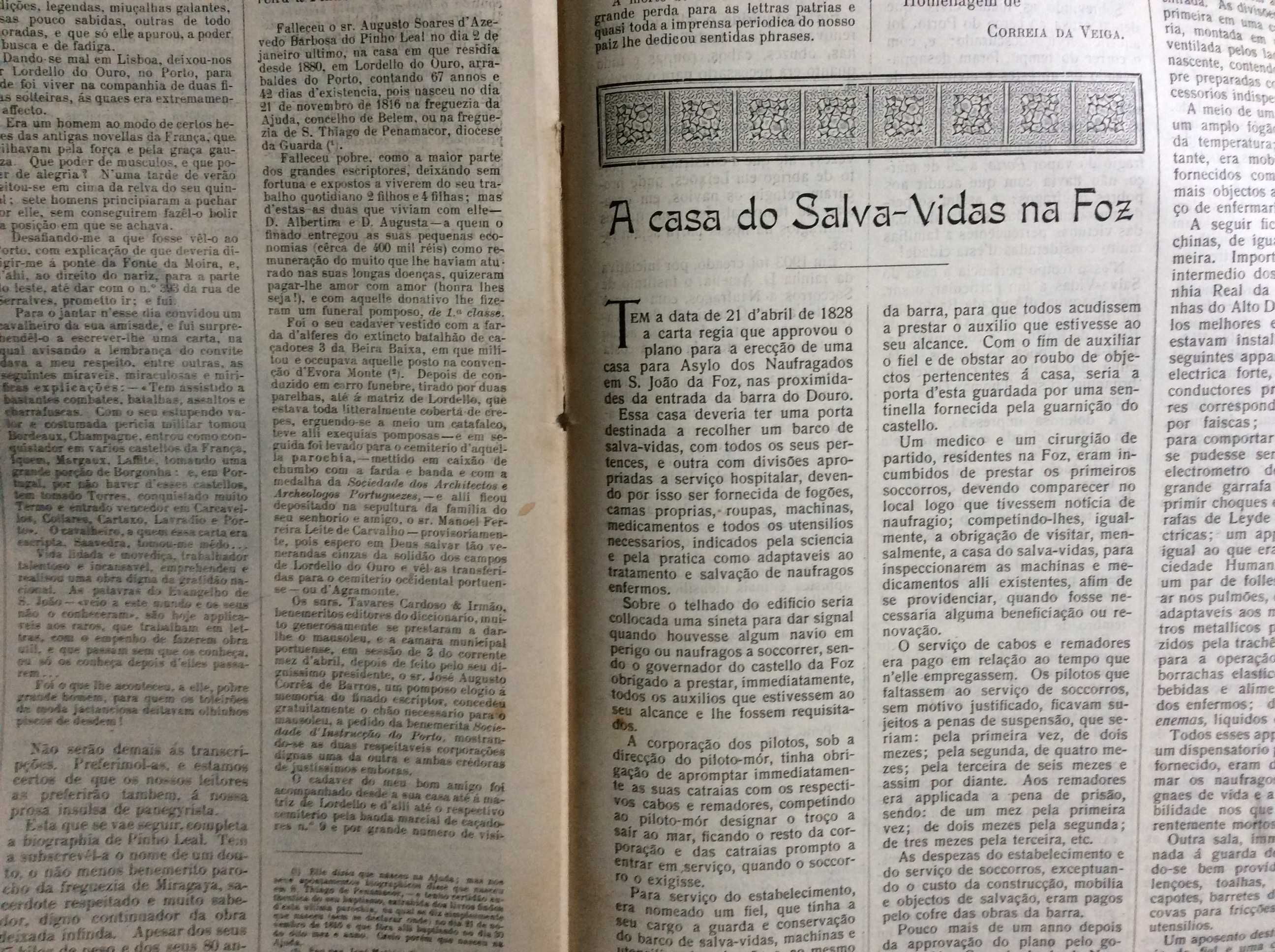 Um pouco da história do Porto e arredores, 1910. Excel. preço