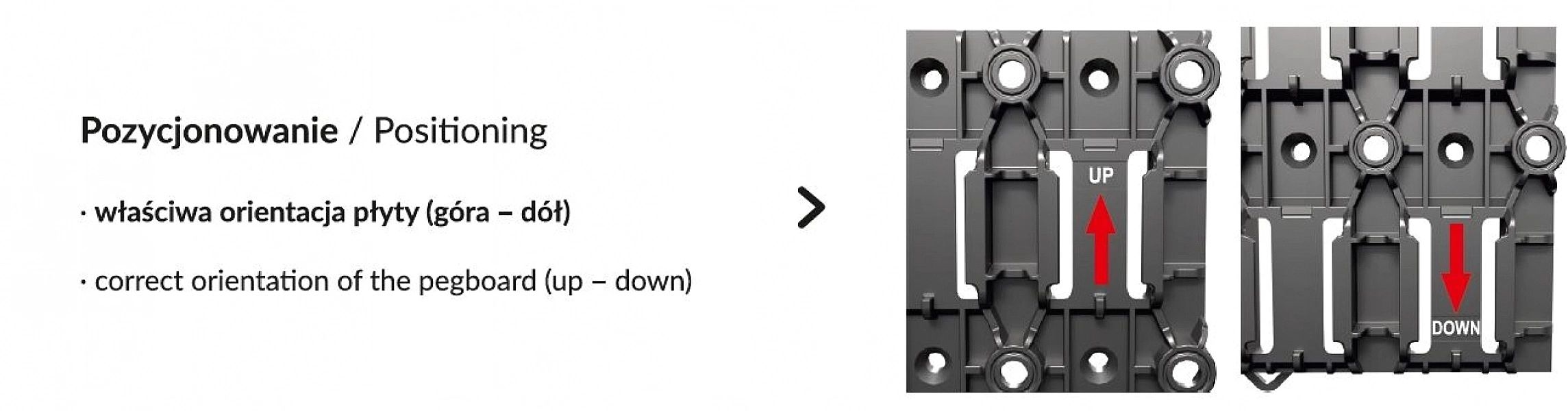 Płyta, Ścianka, Tablica, Warsztatowa Qbrick System Custom Pegboard 2 s