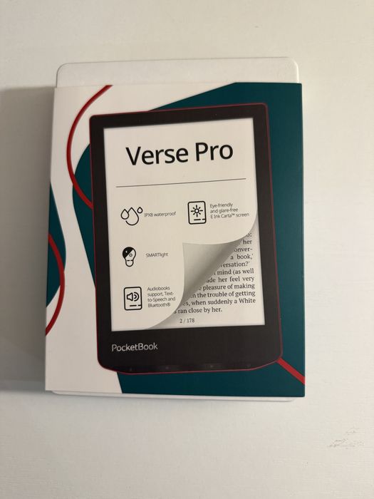 Електронна книга PocketBook 634 Verse Pro Passion Red (PB634-3-CIS)