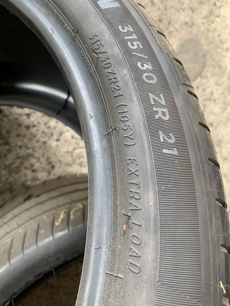 (2шт) 315/30R21 Michelin Pilot Sport Cup2 (2021 рік) літні шини