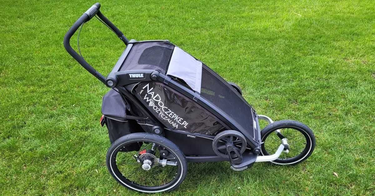 Przyczepka rowerowa Thule Sport Cross 1 2 Cab Lite wynajem wysyłkowy