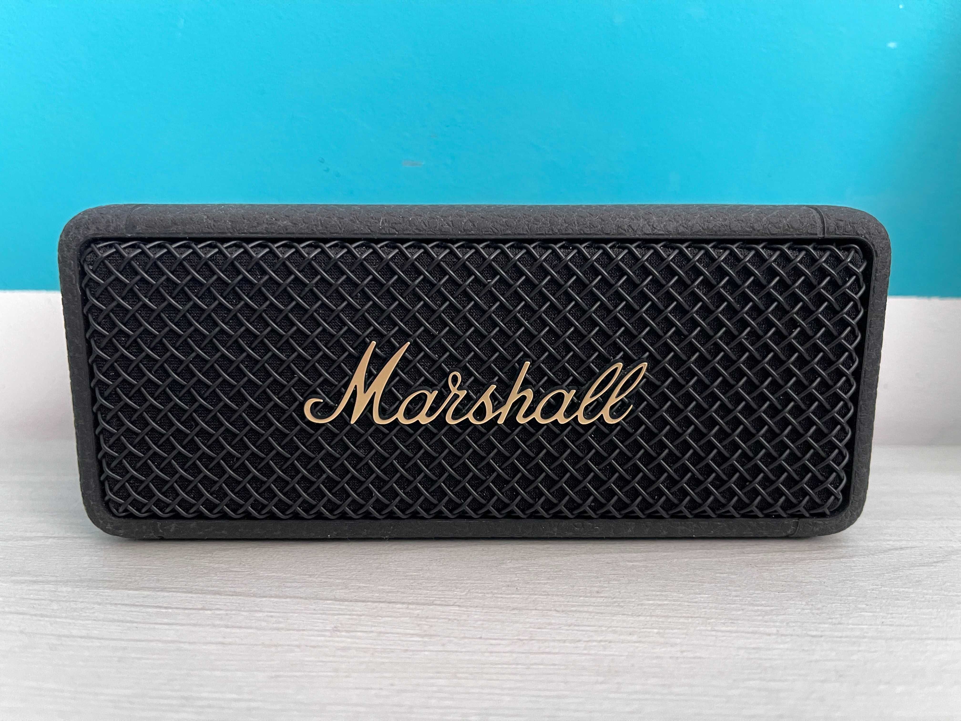 Портативна колонка Marshall Emberton II (Black and Brass)