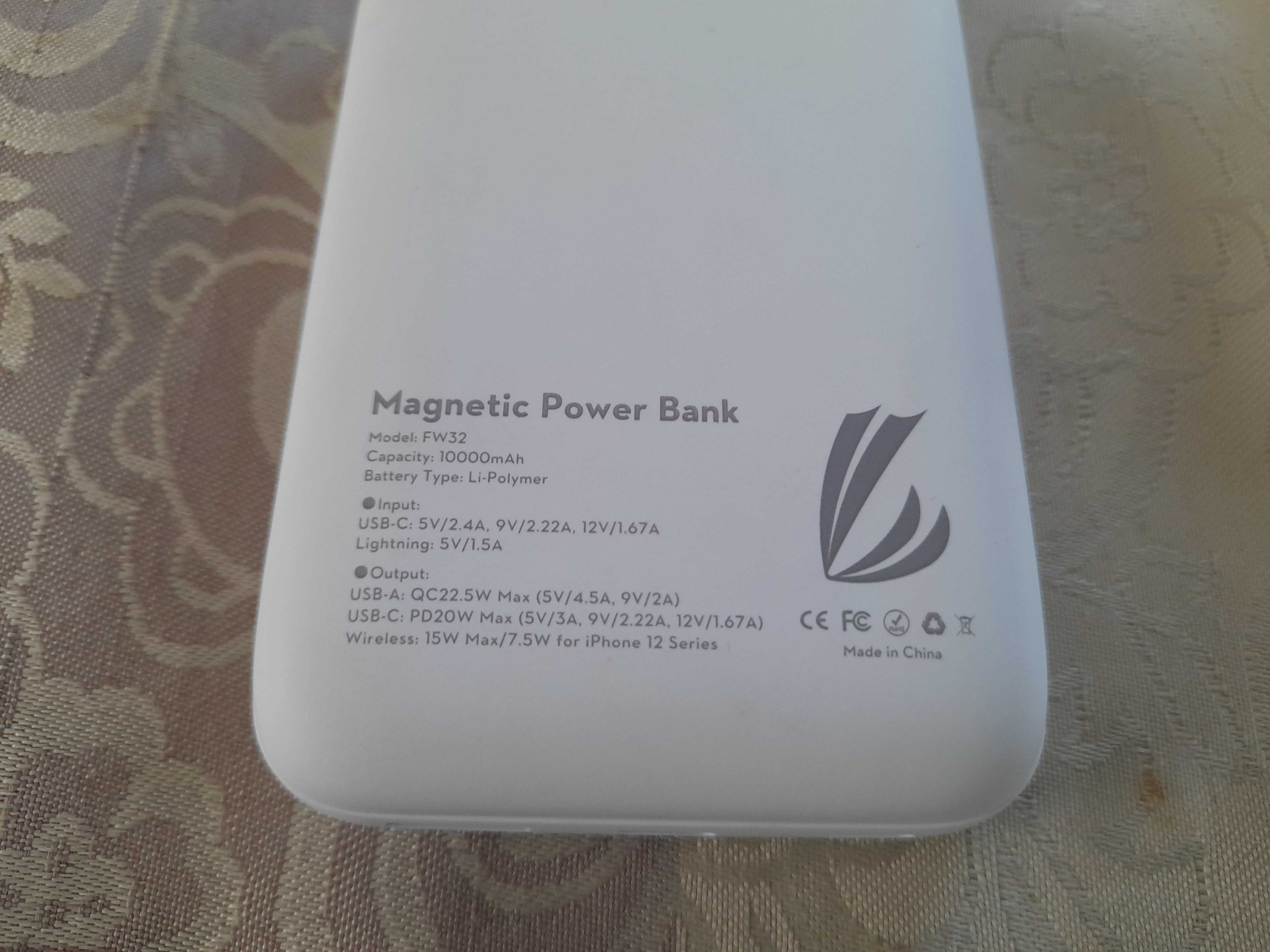 Powerbank FW32 10 tyś mAh biały