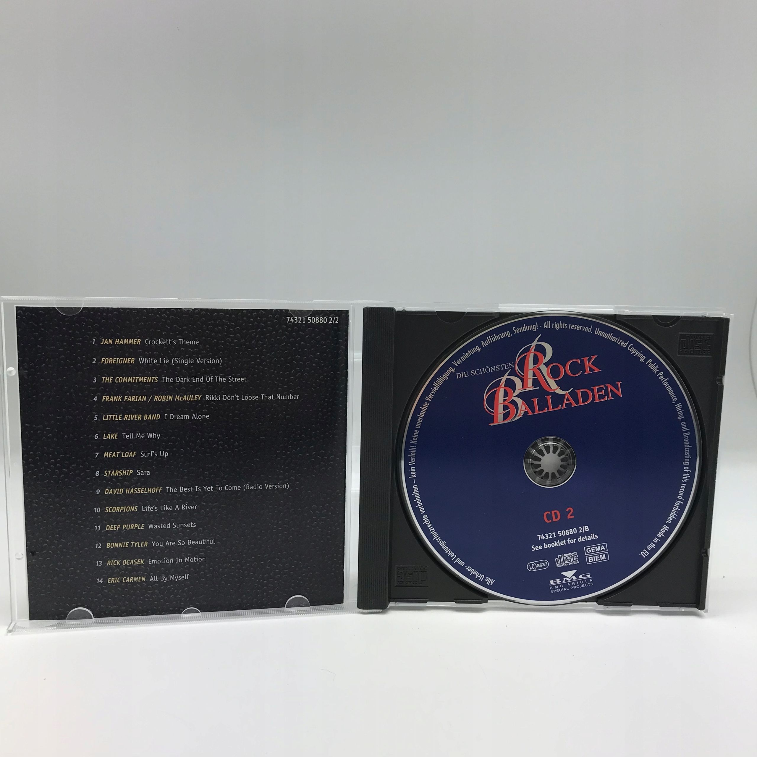 cd - various - die schönsten rock balladen 2