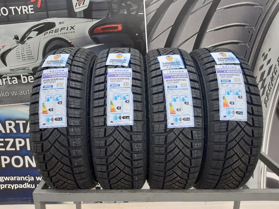 2x Opona Wielosezonowa 205/65 R16C 107T Sailun Commercio 4s TRAFIC T5