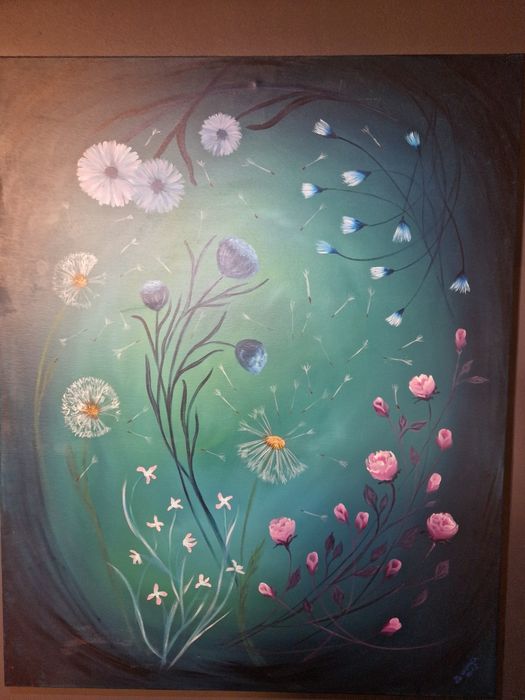 Obraz ręcznie malowany 80x100