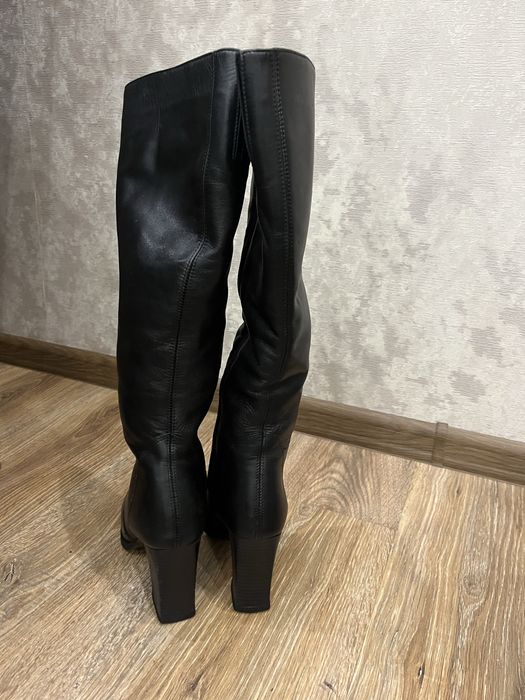 Шкіряні зимові чоботи