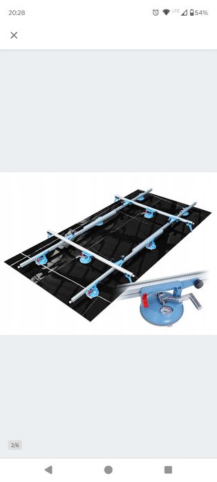 Rama, nosidło, megaformaty, płytka wielkoformatowa, Sigma. Wynajem.