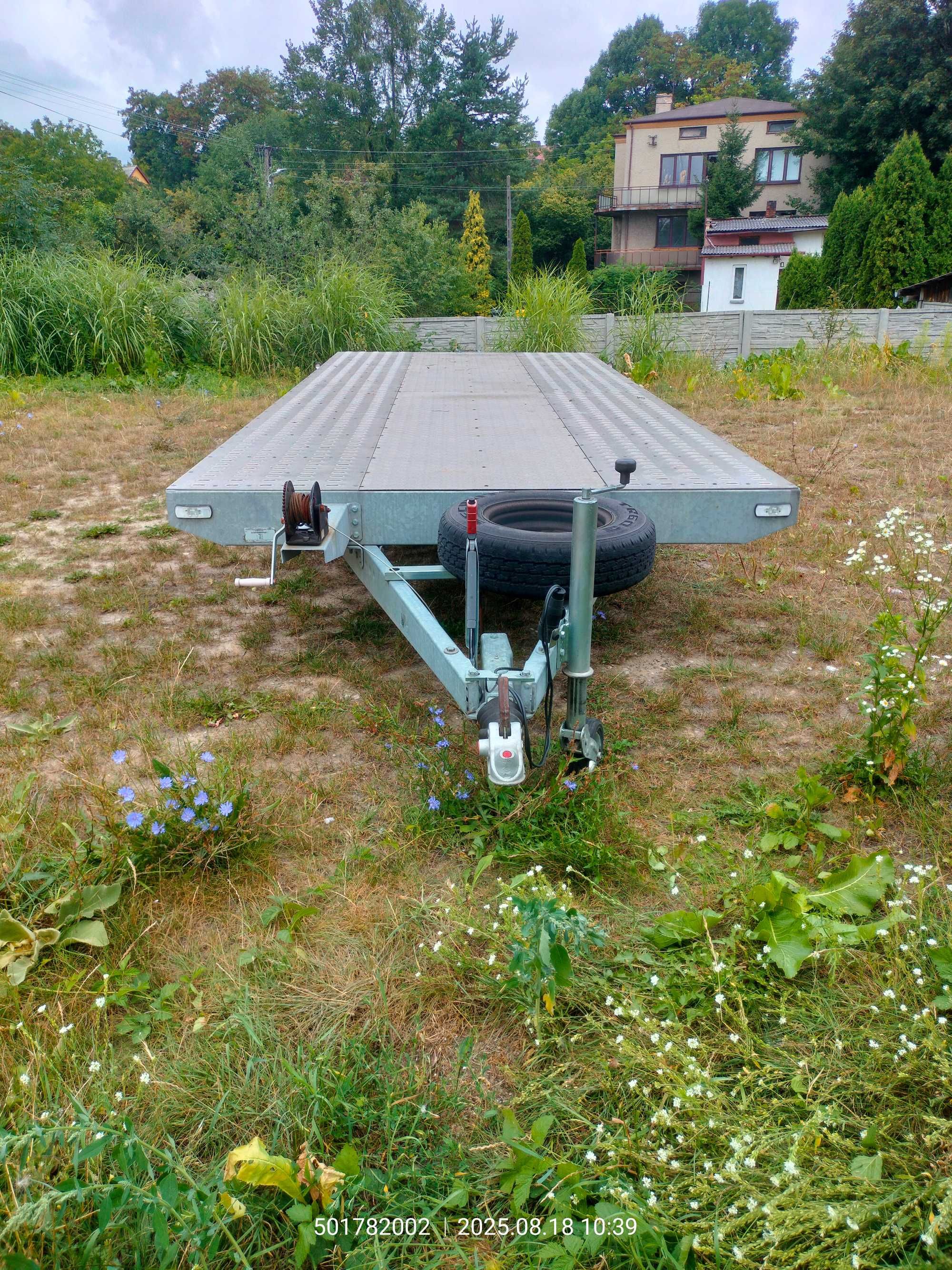 Laweta przyczepa Niewiadów Mars 5.0 platforma dmc 3000kg / 2700kg