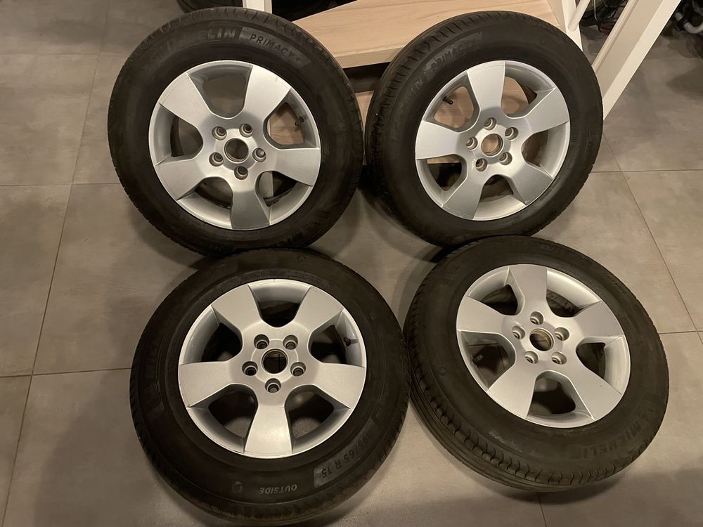 Kola felgi opony 5x112 vw skoda michelin