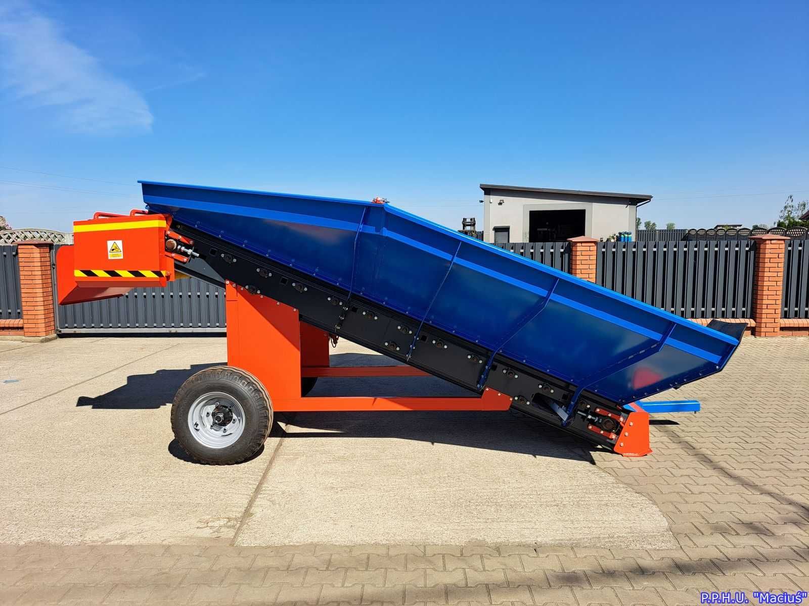 Nowy kosz przyjęciowy, bunkier B-420/120 - producent