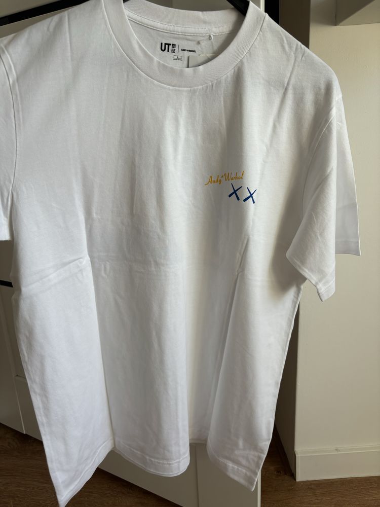 T-shirt Kaws uniqlo warhol L deadstock nowe