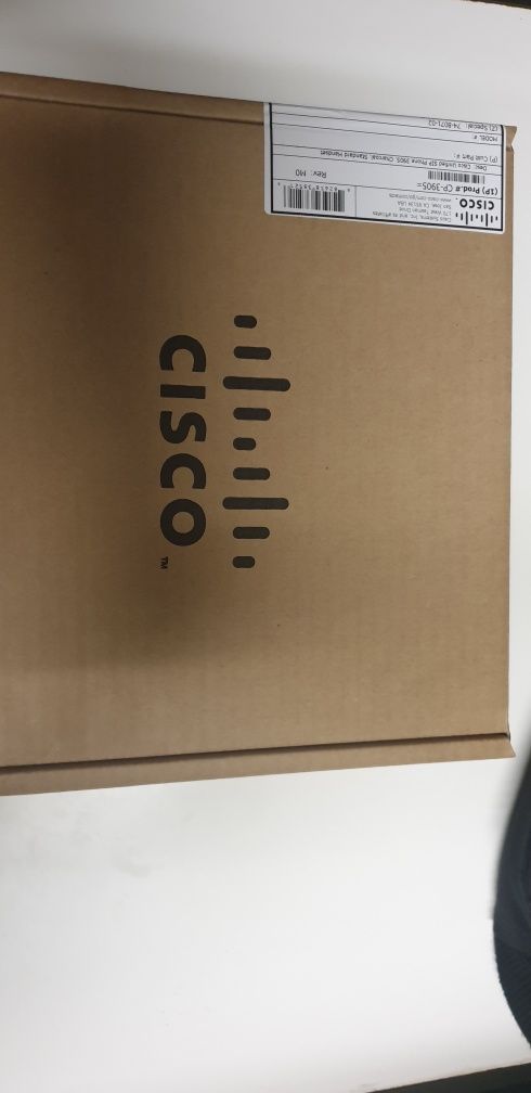 2 Cisco Unified Sip Phone 3905 novo lacrado