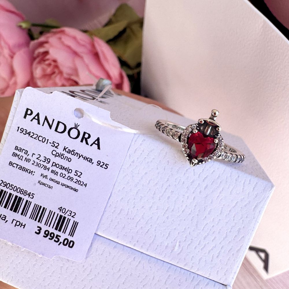 Каблучка Пандора Pandora оригінал кільце Кольцо «Зла королева» нова