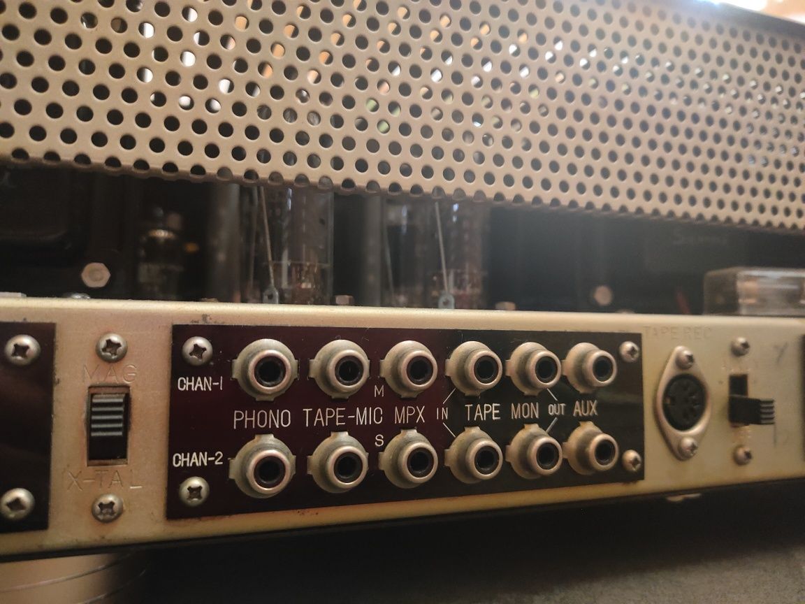 1962r Rarytas Sansui SM32 Tokyo Amplituner lampowy,stan idealny Japan