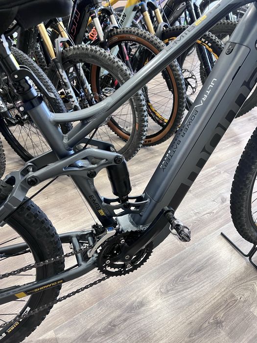 Bicicleta eletrica MOMA E-MTB Suspensão Total 29”