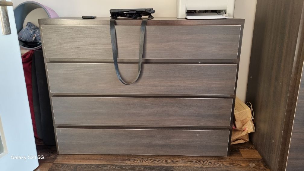 Meble Black Red White-Szafa plus Komoda