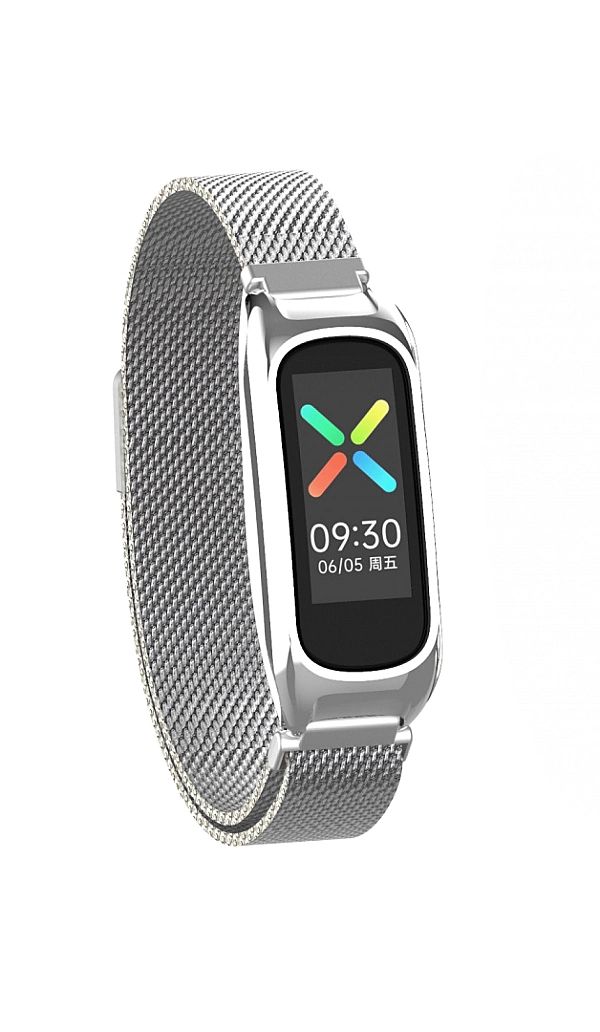 Pasek Metalowy z Zapięciem na Magnes Braders Bransoleta do Oppo Band s