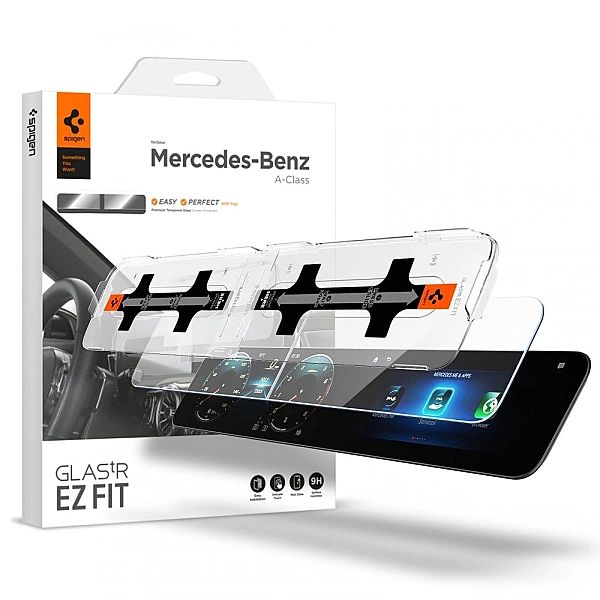 Szkło Hartowane Spigen Glas.tr "Ez Fit" Set do Mercedes A-class 2020 /