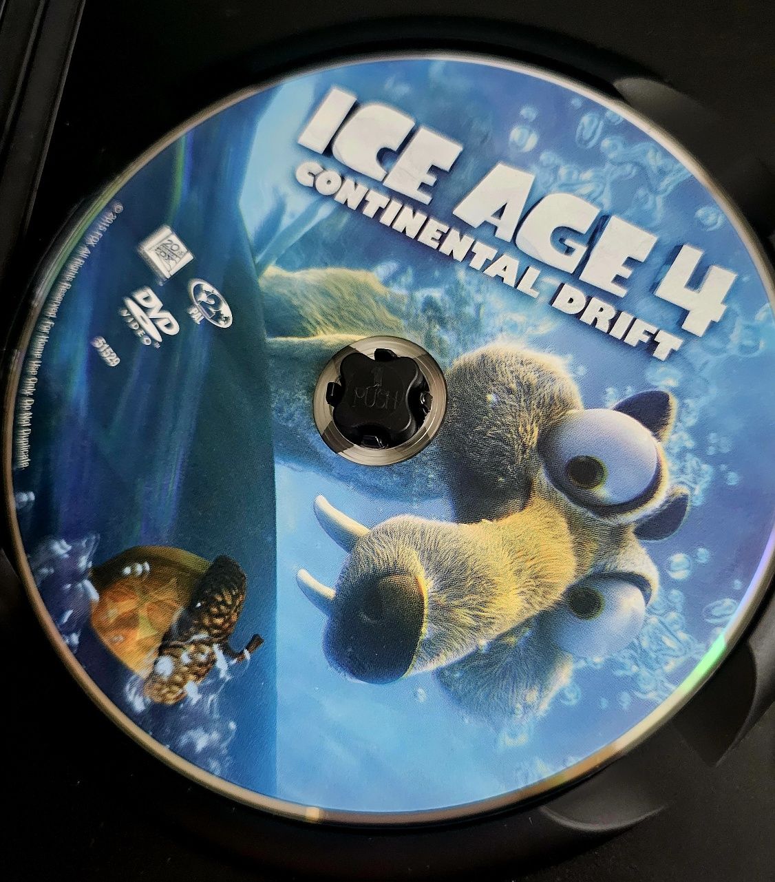 Epoka lodowcowa 4 Wędrówka kontynentów film dvd animacja
