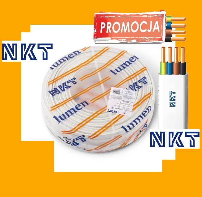 Przewód NKT instal lumen 4x1,5 YDYp Kabel 450/750V