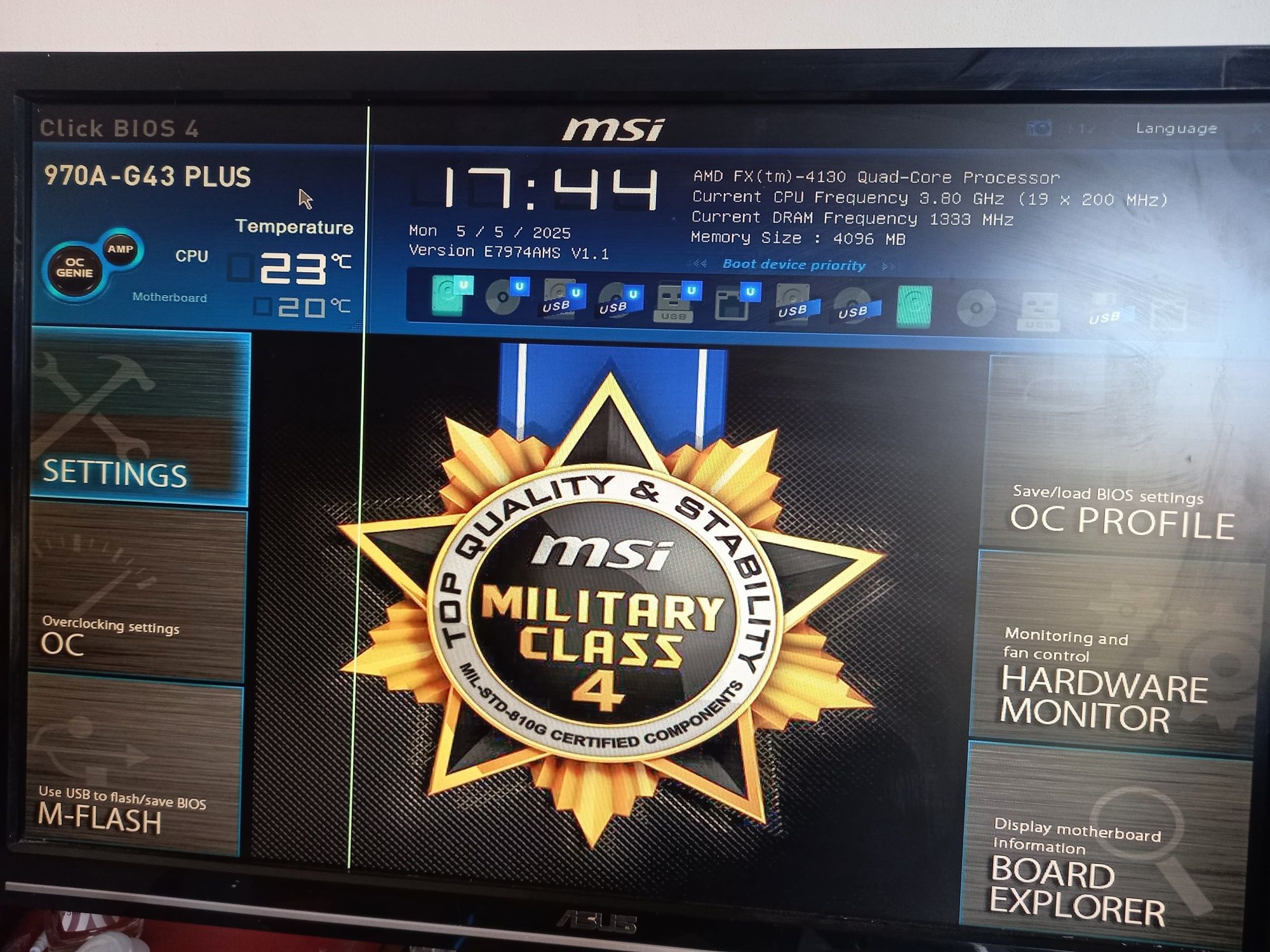 Komputer stacjonarny amd fx 4130 quad core 3.8ghz