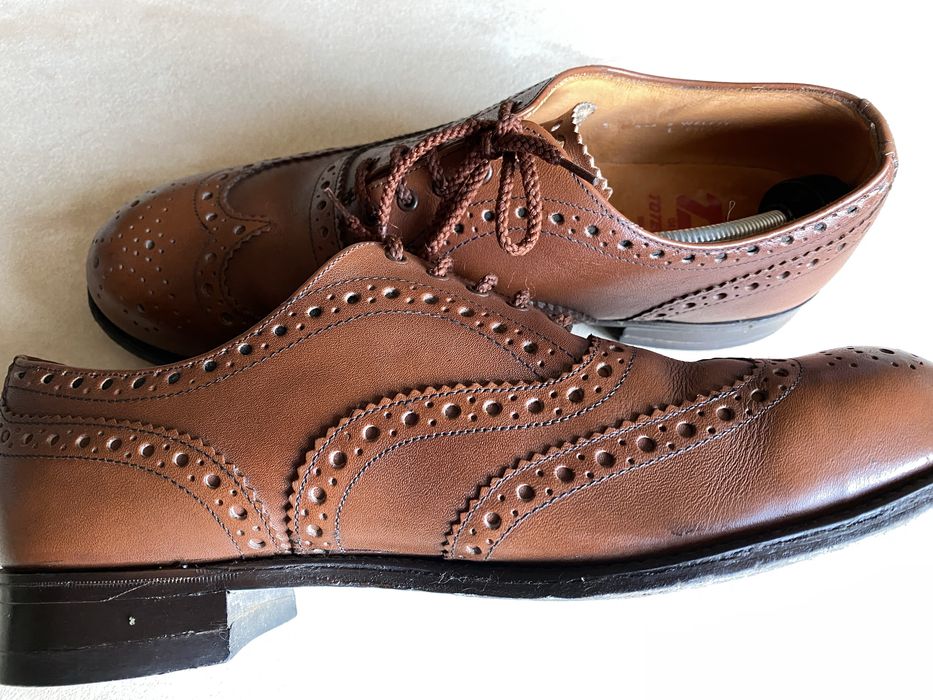 Крутезні туфлі броги ручної роботи