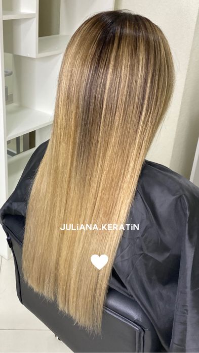 Кератин / Ботокс/ Кератинове вирівнювання волосся/ Ботокс волосся