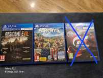 Gry ps4 resident evil gran turismo sport farcry 5