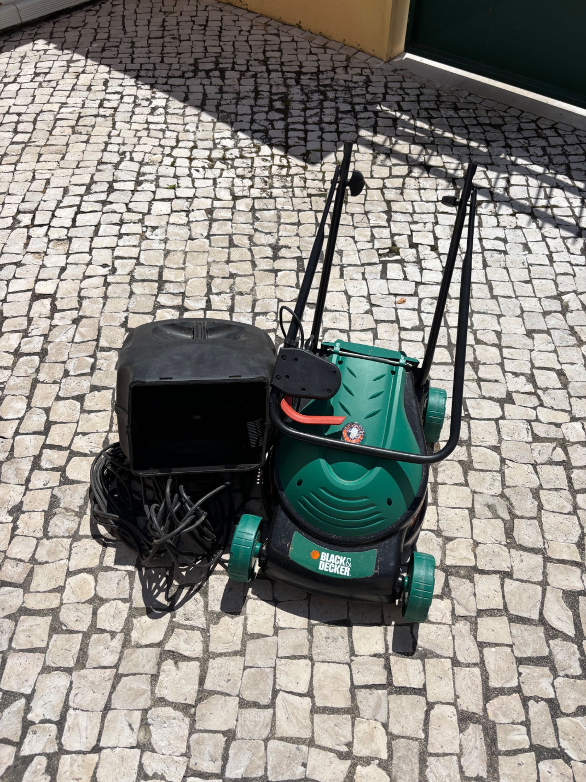 Máquina de cortar de relva + extensão