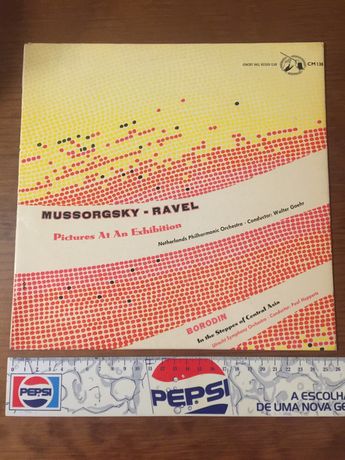 Disco vinil MUSSORGSKY - Ravel -pictures at an exhibition 1952