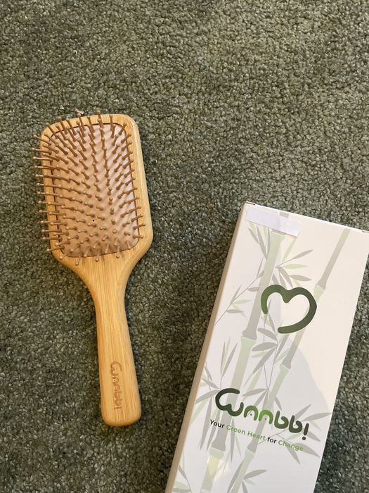 Waabbi eco szczotka do włosów bambusowa