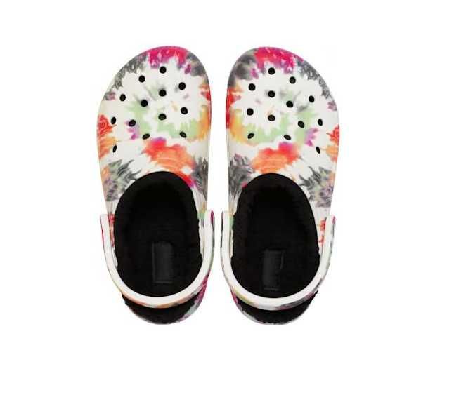 Утеплені крокси Crocs Classic Tie-Dye Lined Clog - від 20/21 до 38/39