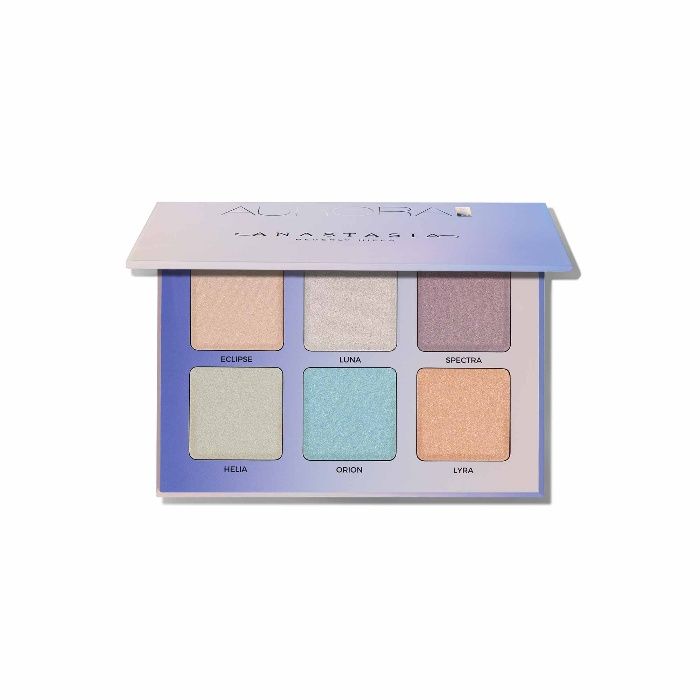 Rozświetlacze Aurora paleta rozświetlaczy Anastasia Beverly Hills