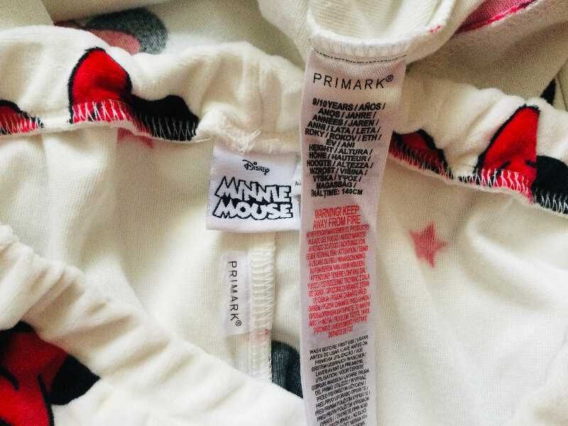 9-10 років Dunnes велюрова піжама з Пандами і Міні Маус. тепла