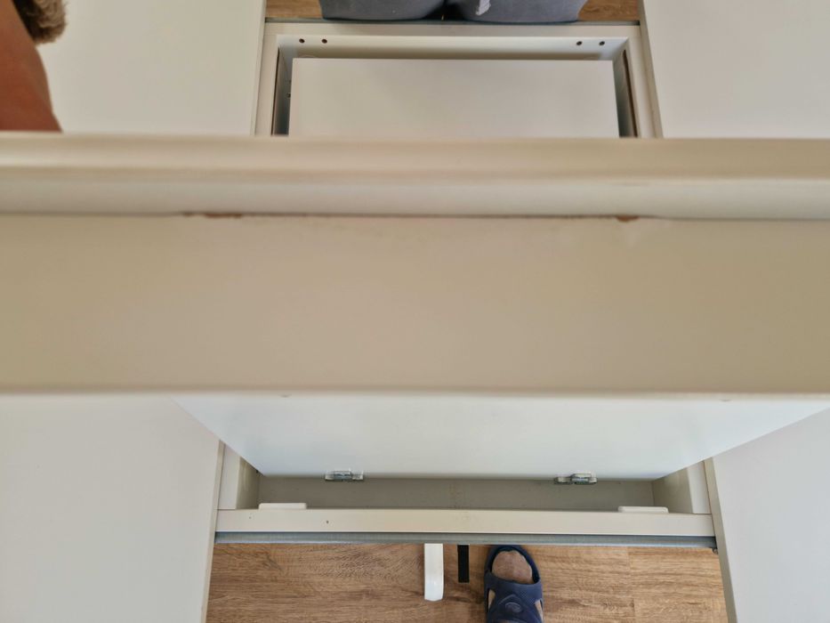Stół IKEA INGATORP rozkładany biały 110/155 cm