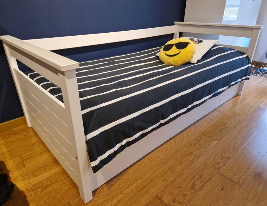 Cama 90x190cm com sommier DUPLEX