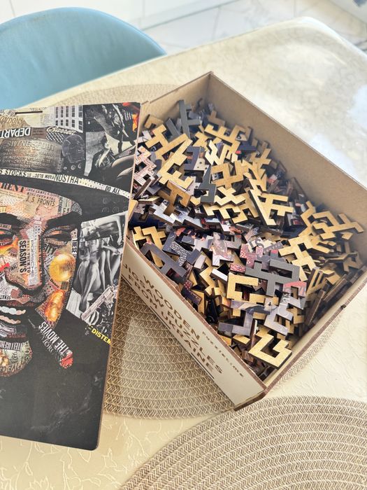 Деревяні пазли Аль Капоне