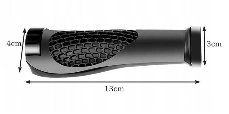 Profilowane chwyty Rączki kierownicy roweru 2szt *Video-Play Wejherowo