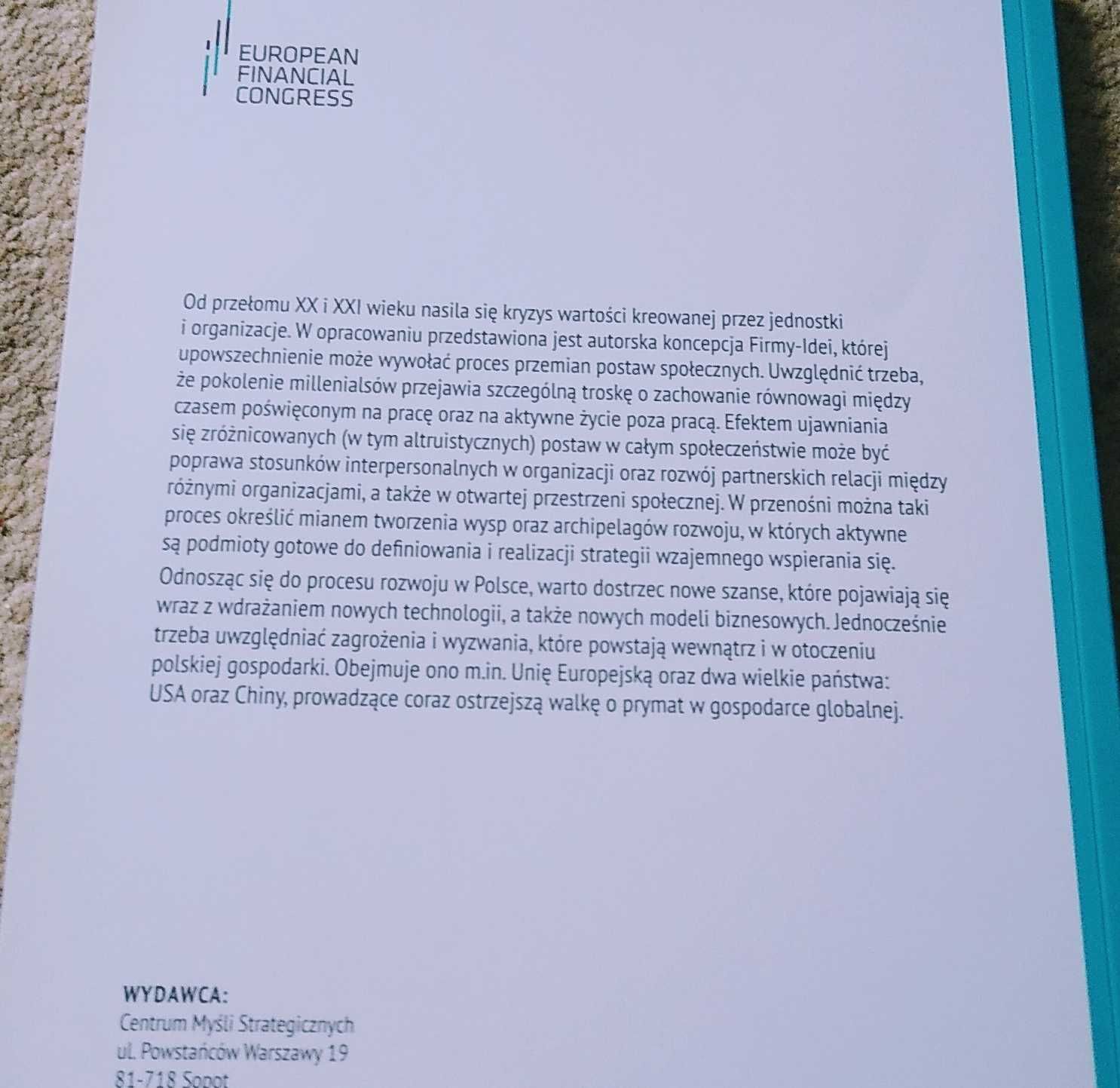 Polski archipelag rozwoju w warunkach globalnej niepewności Hausner