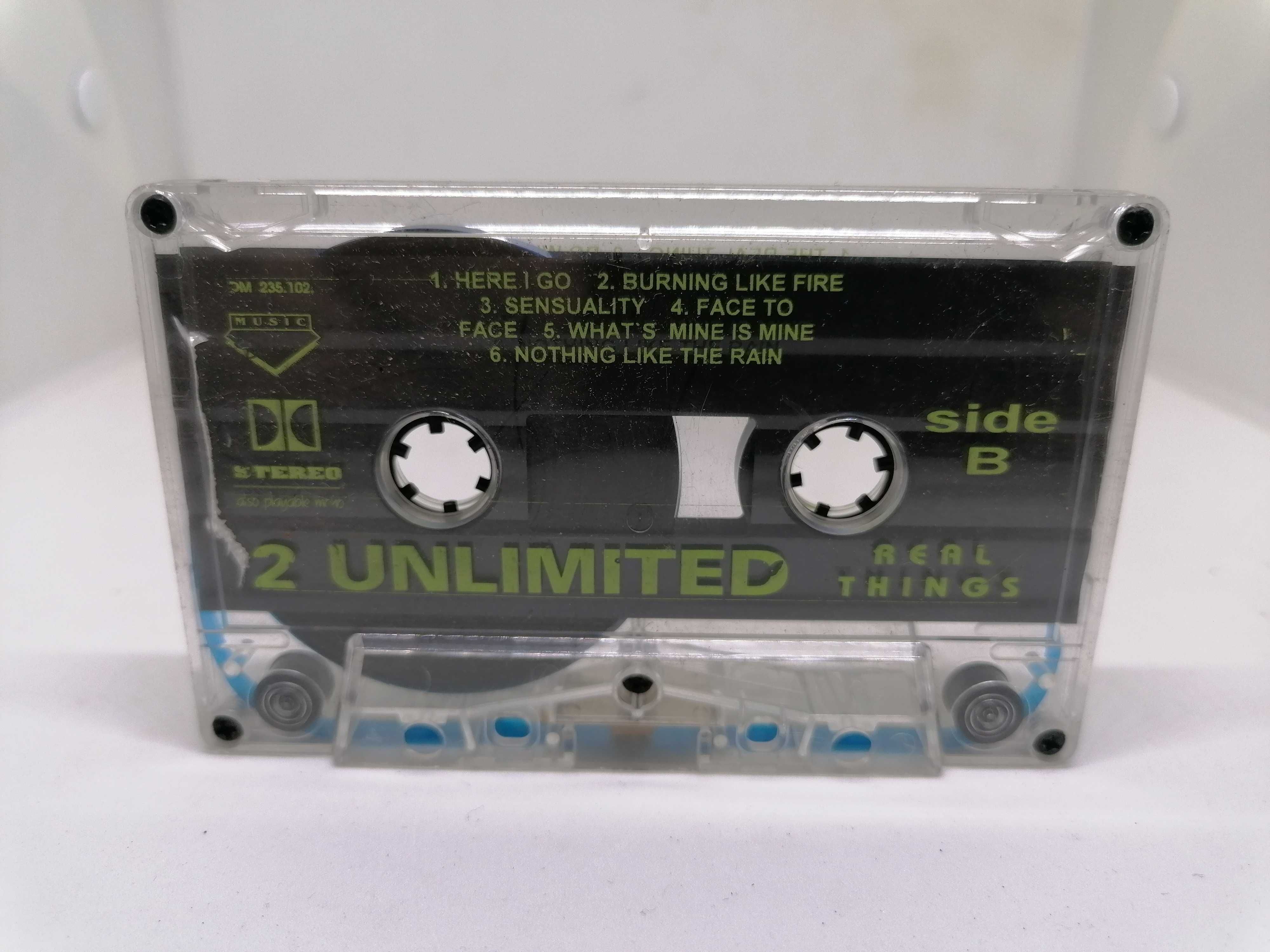 2 Unlimited - Real Things - kaseta magnetofonowa