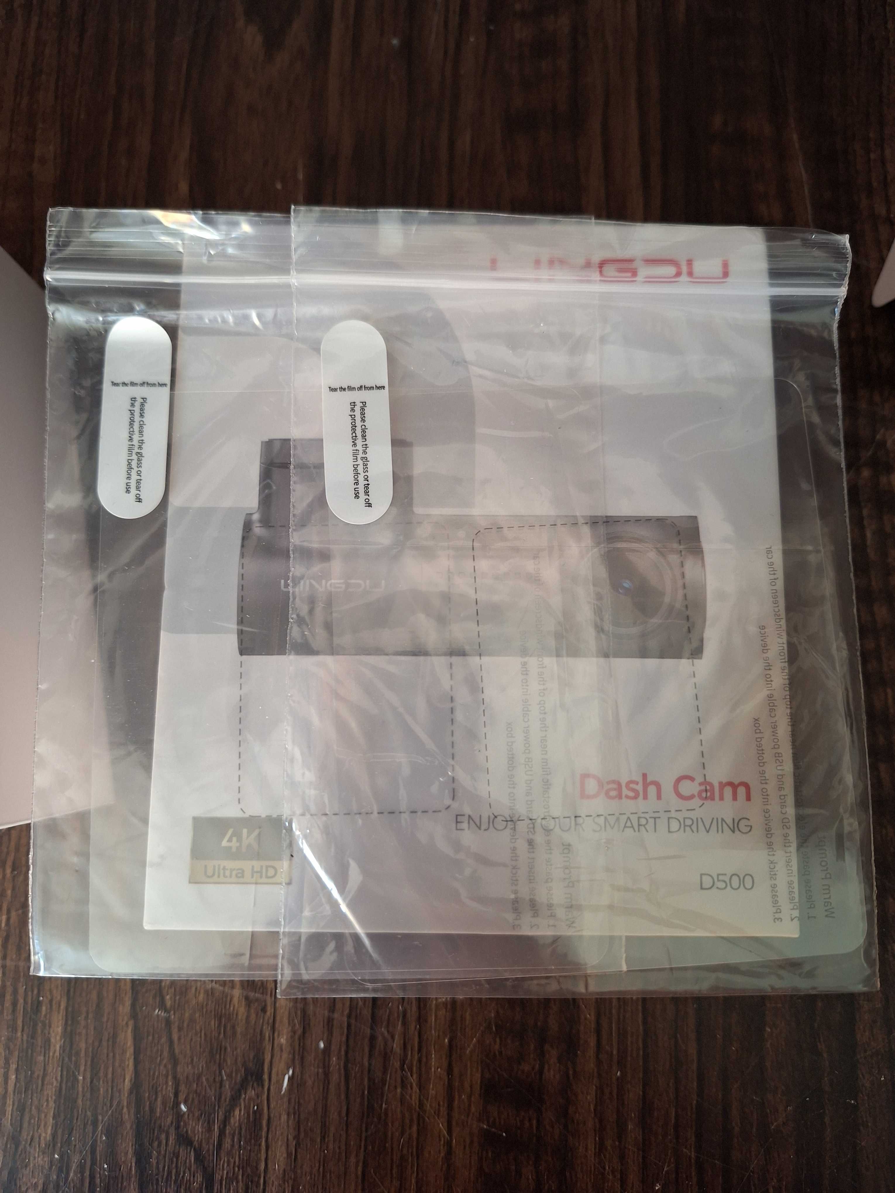 Kamera samochodowa LINGDU 4k UHD D500