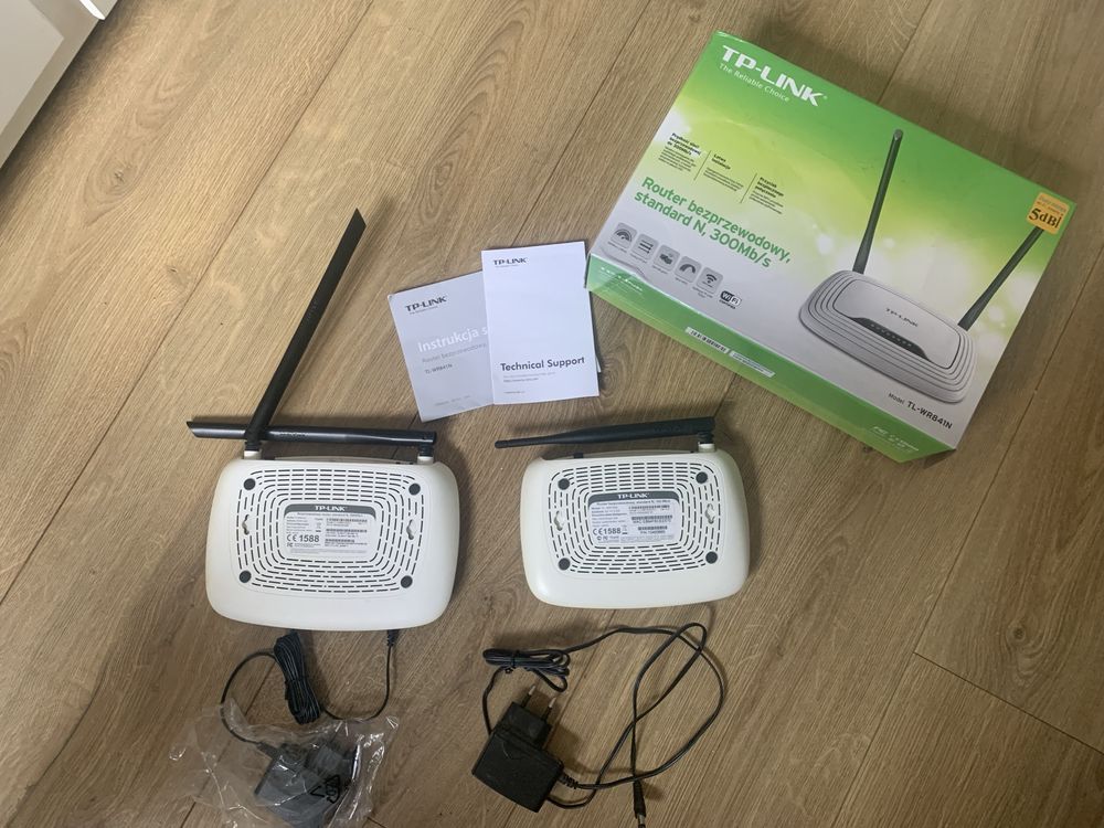 TP-Link router TL-wr841n oraz TL-wr740n