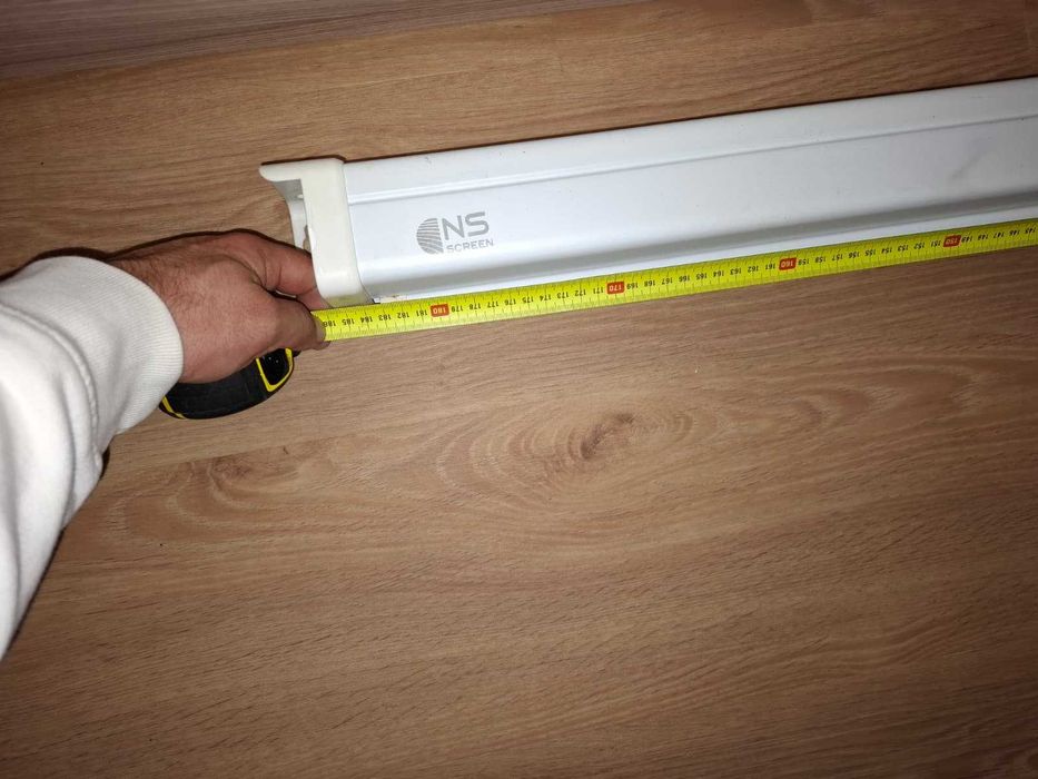 Tela de projector para NS SCREEN 180 X 180 para parede/teto