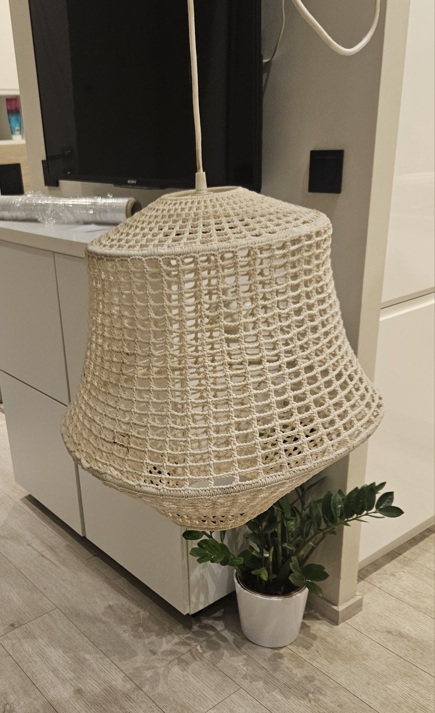 Abażur w stylu boho
