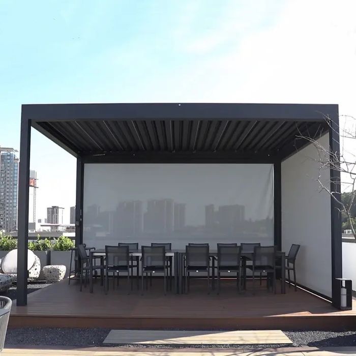 Altana aluminiowa , pergola , 4x4 , super jakość , elektryczna , led