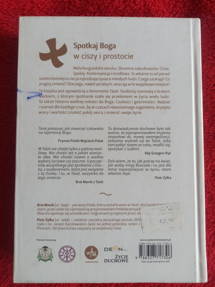 Bóg. Cisza. Prostota Brat Marek z Taizé w rozmowie z Piotrem Żyłką
