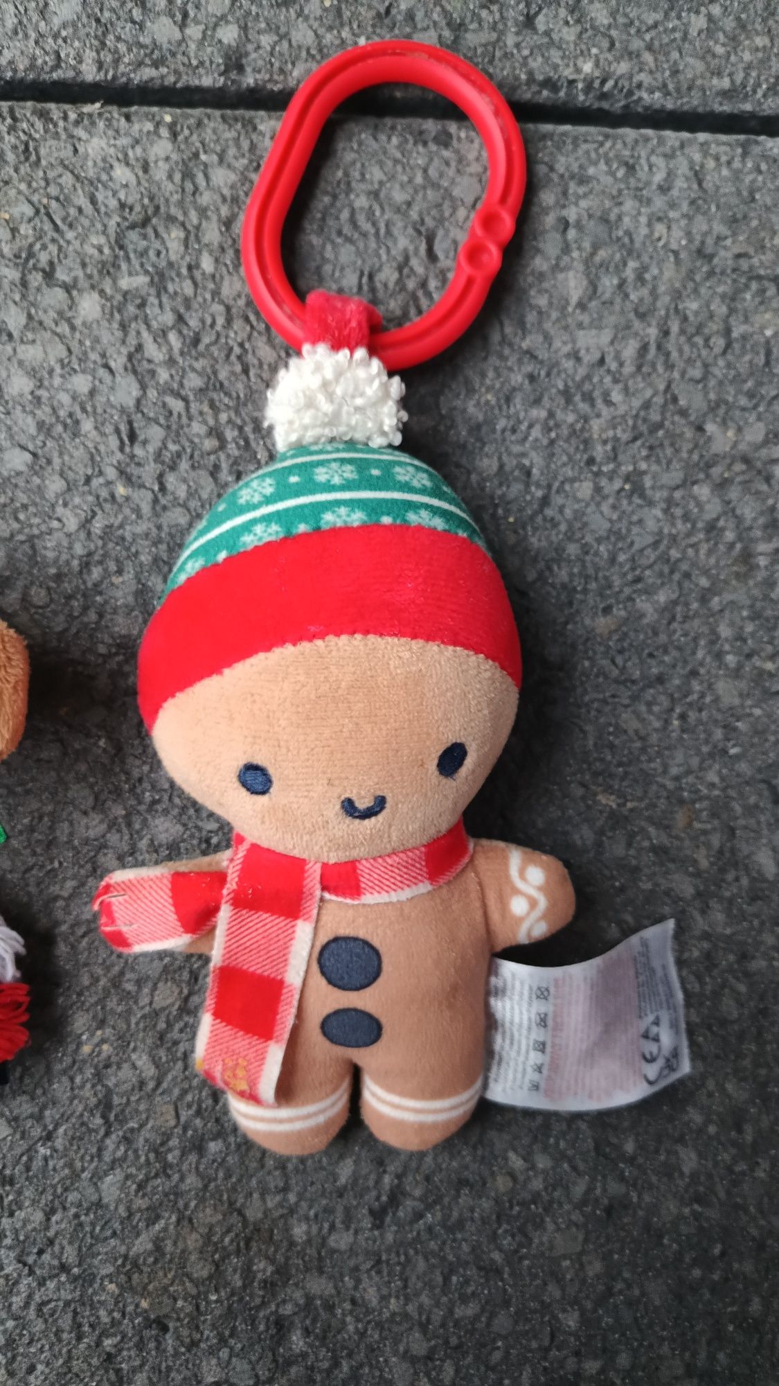 Zestaw świątecznych maskotek do wózka